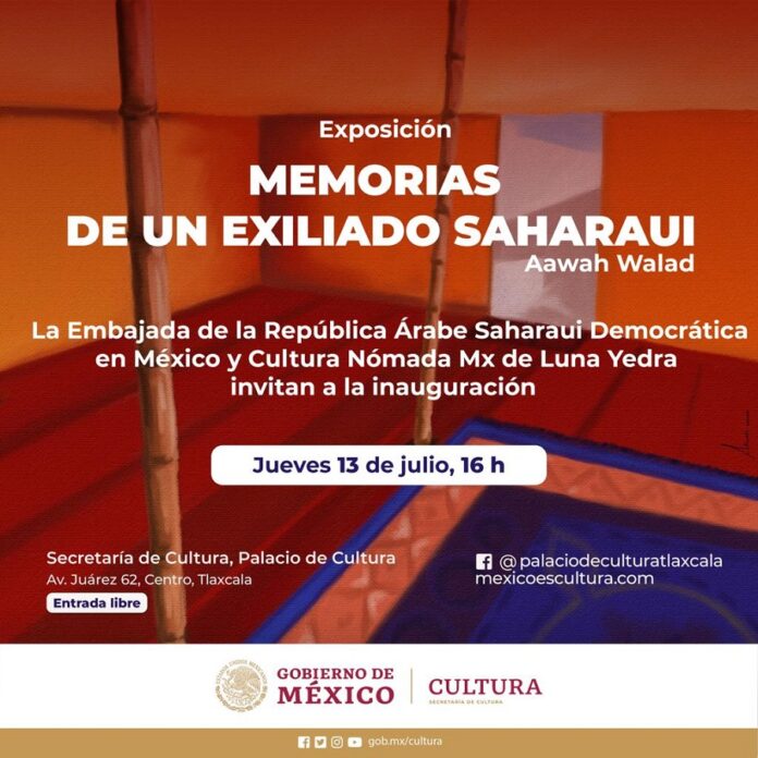 Con sus Trazos, Aawah Walad Revela Recuerdos y Vivencias en los Campamentos de Refugiados Saharauis - AlternativaTlx