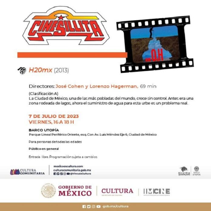 Cultura Comunitaria Invita al Ciclo de Cine Sillita en el Barco Utopía - AlternativaTlx