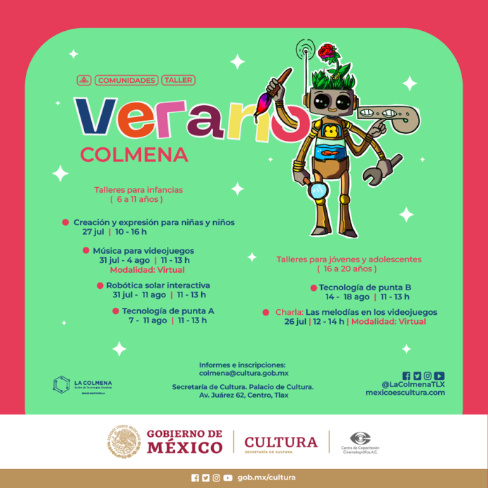 El Verano Llega a La Colmena con Actividades para Niñas, Niños y Jóvenes - AlternativaTlx