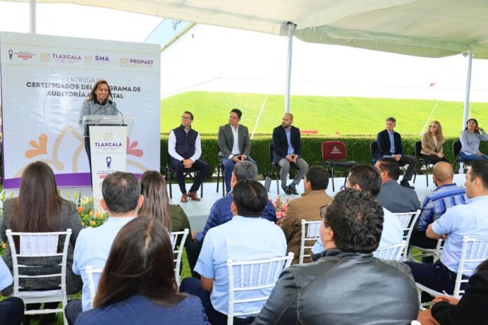 Encabeza Gobernadora Segunda Entrega de Certificados del Programa de Auditoría Ambiental - AlternativaTlx