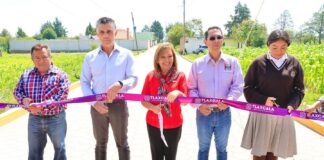 Entregó Gobernadora Lorena Cuéllar Obra Pública en Apizaco y Huamantla - AlternativaTlx