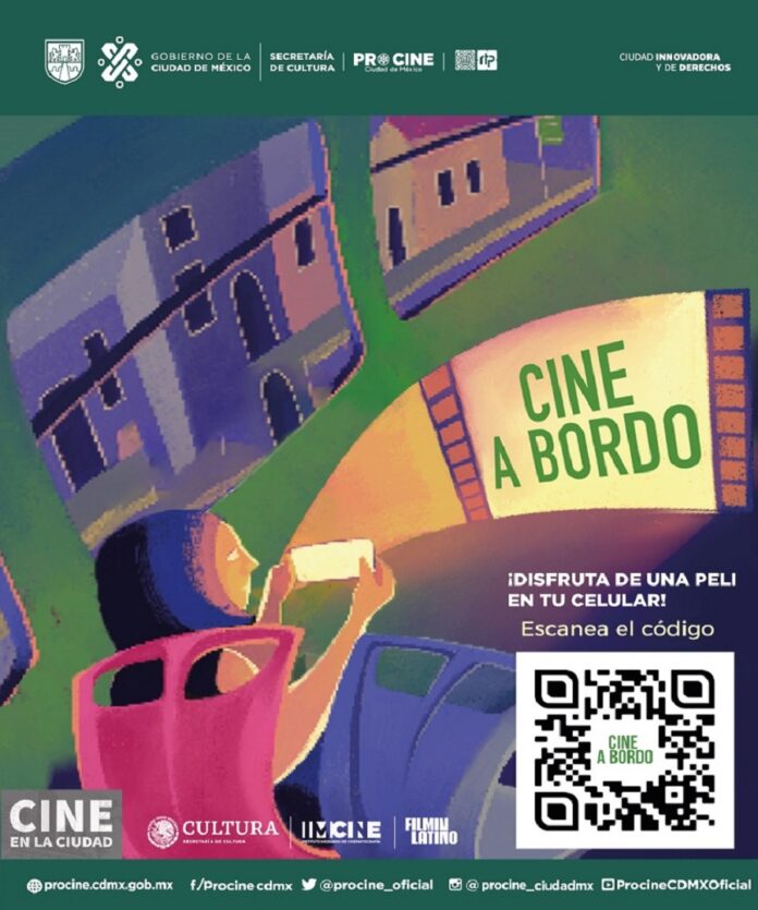 ProcineCDMX, RTP e Imcine Lanzan la Campaña “Cine a Bordo” - AlternativaTlx