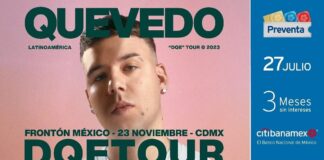 QUEVEDO de Gira por Nuestro País - AlternativaTlxv