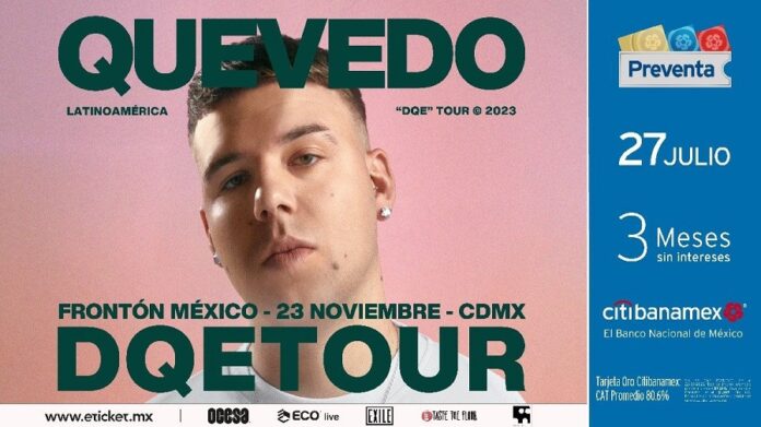 QUEVEDO de Gira por Nuestro País - AlternativaTlxv