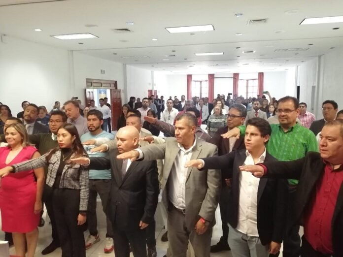 Toma protesta Melitón Lagunes Enríquez como Coordinador Estatal de Marcelo Ebrard - AlternativaTlx