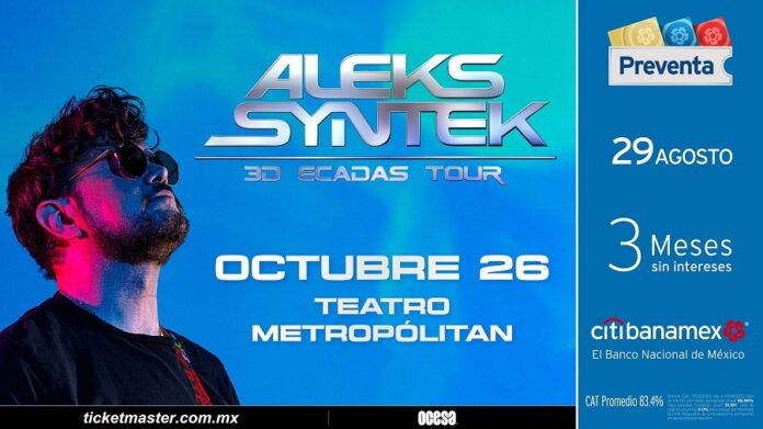 Aleks Syntek Regresa con Nuevo Tour - AlternativaTlx