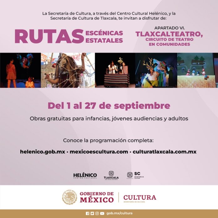 Arranca la 5ta Edición del Programa: Tlaxcalteatro, Circuito de Teatro en Comunidades 2023 - AlternativaTlx