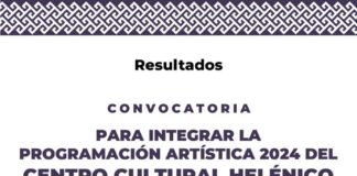 El Centro Cultural Helénico Anuncia los Resultados de la Convocatoria para Integrar su Programación Artística Durante 2024 - AlternativaTlx