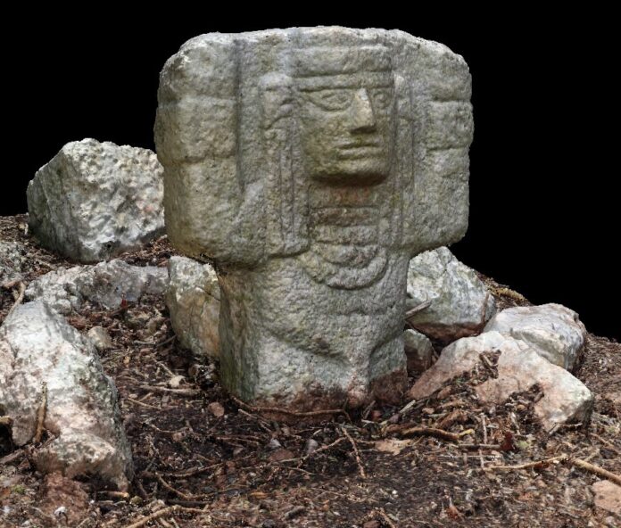 Localizan Escultura de Atlante en Sendero que Conducirá a Nueva Sección de Chichén Itzá - AlternativaTlx