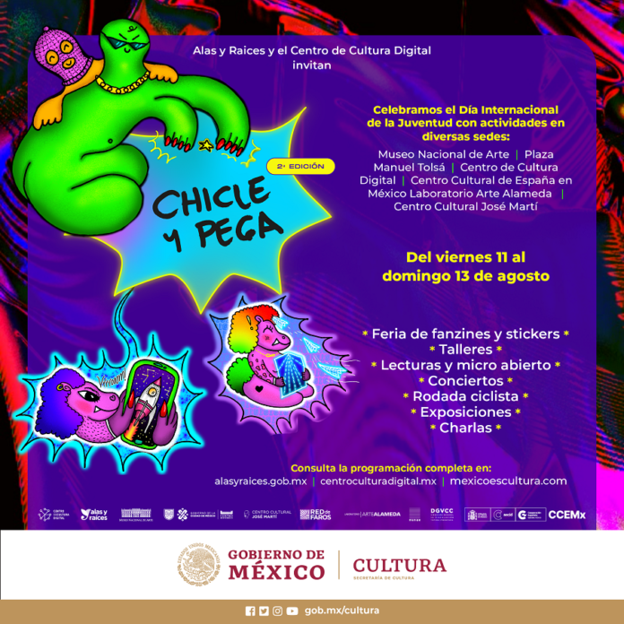 Regresa la Feria “Chicle y Pega”, Espacio de Expresión e Intercambio Artístico para Adolescentes y Jóvenes Alrededor de la Cultura Urbana - AlternativaTlx