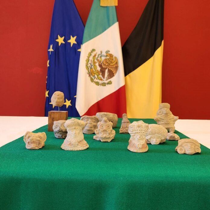 Restituyen Desde Bélgica 20 Piezas Arqueológicas Prehispánicas - AlternativaTlx