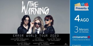 The Warning Anuncia Nuevas Fechas de su ERR0R W0RLD T0UR por México - AlternativaTlx