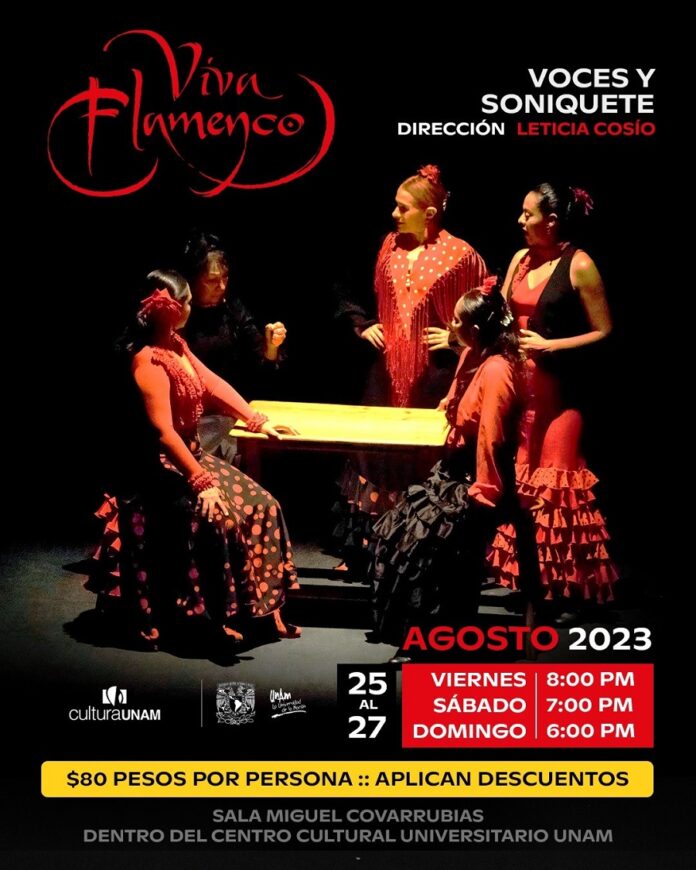 Un Estallido de Colorido y Calidez Ofrecerá la Compañía ¡Viva Flamenco! con el Programa “Voces y Soniquete” - AlternativaTlx