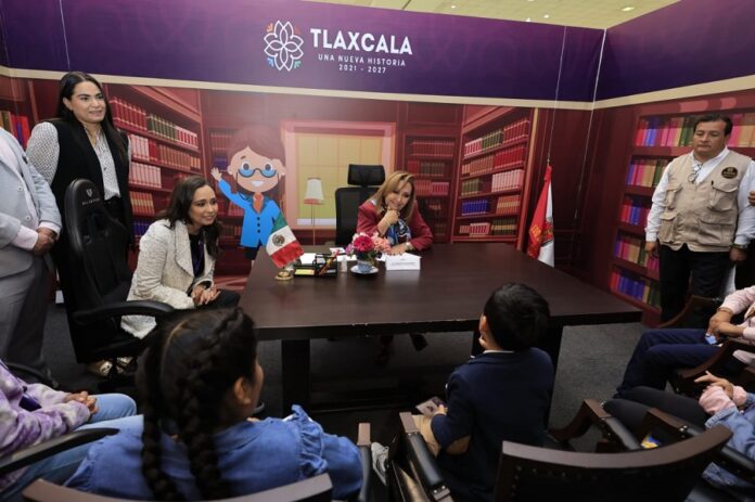 Visita Gobernadora Lorena Cuéllar la “Ciudad de las y los Niños” del SEDIF - AlternativaTlx