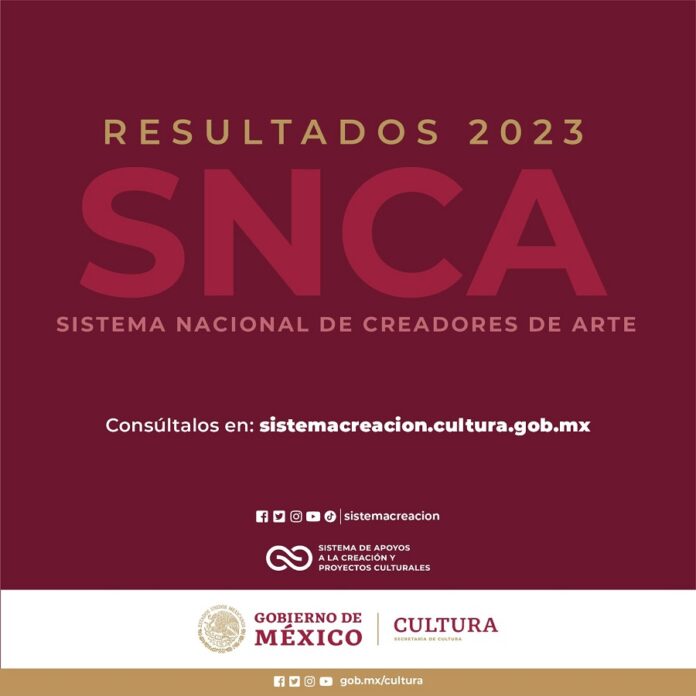 El Sistema Creación da a Conocer los Resultados 2023 de la Convocatoria Sistema Nacional de Creadores de Arte. - AlternativaTlx
