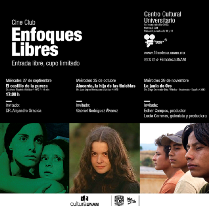 Enfoques Libres, Nuevo Cineclub en Filmoteca UNAM. - AlternativaTlx