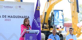 Entrego Gobernadora Maquinaria a Secretaria de Infraestructura - AlternativaTlx