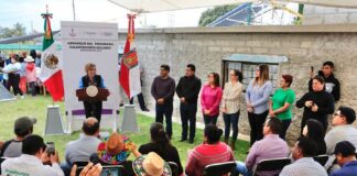 Inició Gobernadora y Secretaria de Bienestar Estatal Programa de “Calentadores Solares” en Hueyotlipan. - AlternativaTlx