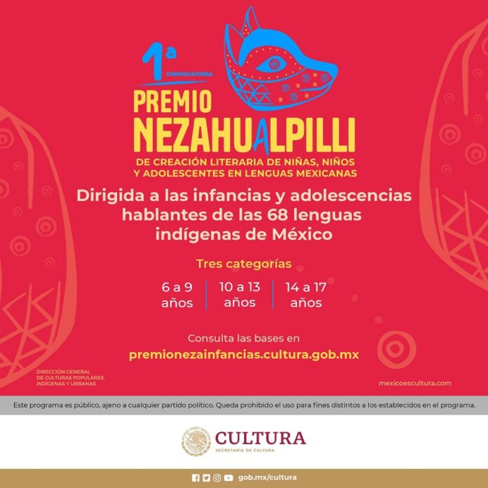 La Secretaría de Cultura del Gobierno de México da a Conocer los Resultados del Premio Nezahualpilli - AlternativaTlx