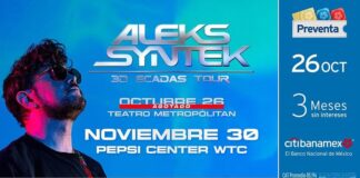 Aleks Syntek Ofrecerá Otro Gran Concierto en Ciudad de México - AlternativaTlx