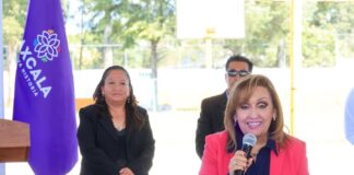 Beneficia Gobernadora con Sistema Dual de Captación de Agua a Contla. - AlternativaTlx