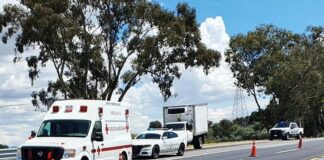 Brinda Abanderamiento Policía de Huamantla en Hecho Vial Sobre la Carretera México Veracruz - AlternativaTlx