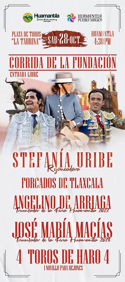 Celebra Huamantla un Año Más de su Fundación con Atractiva Corrida de Toros. - AlternativaTlx Celebra Huamantla un Año Más de su Fundación con Atractiva Corrida de Toros. - AlternativaTlx