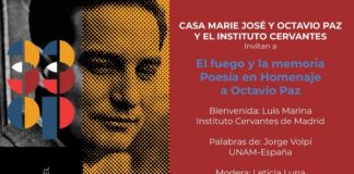 Con Actividades Literarias en España, la Casa Marie José y Octavio Paz Celebrará 33 Años del Premio Nobel de Literatura Otorgado al Poeta Mexicano - AlternativaTlx