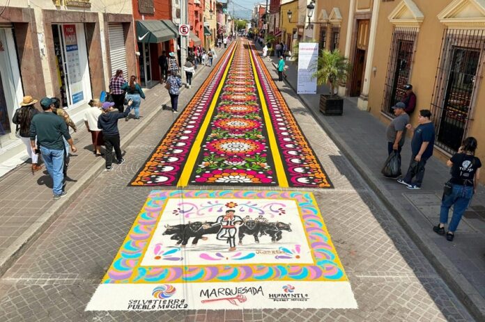 Conquista el Arte Efímero de Huamantla en la Marquesada 2023. - AlternativaTlx