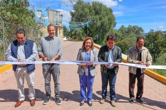 Entrega Gobernadora Obra Pública en Totolac con una Inversión Cercana al Millón de Pesos - AlternativaTlx