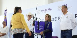 Entregó Gobernadora Aspersoras y Equipos de Riego para Productores de 20 Municipios. - AlternativaTlx