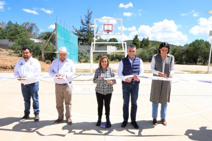 Entregó Gobernadora Infraestructura Deportiva y Espacios Recreativos en Tlaxco. - AlternativaTlx