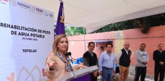 Gobernadora Pone en Marcha Pozo de Agua Potable en la Comunidad de Axcotla del Río.. - AlternativaTlx