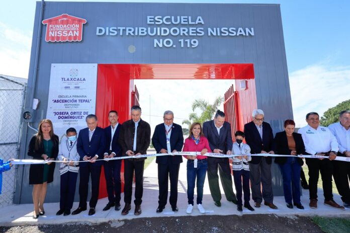 Inauguró Gobernadora Inmueble Escolar de Dos Escuelas Primarios en San Pablo del Monte. - AlternativaTlx