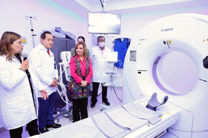 Invirtió Gobernadora Más de 20 MDP para Adquisición de un Tomógrafo. - AlternativaTlx