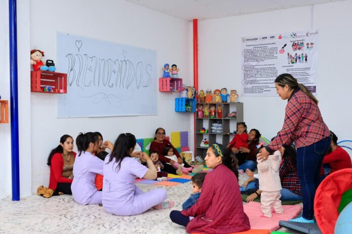 Invirtió Gobernadora en Centro Comunitario de Atención a la Primera Infancia en Quilehtla - AlternativaTlx