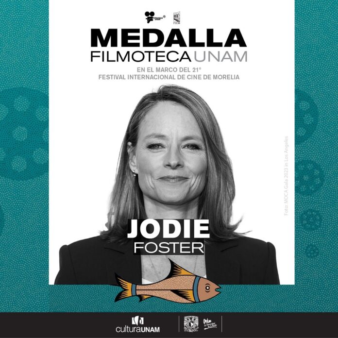 Jodie Foster Recibirá la Medalla Filmoteca UNAM en el 21er FICM - AlternativaTlx