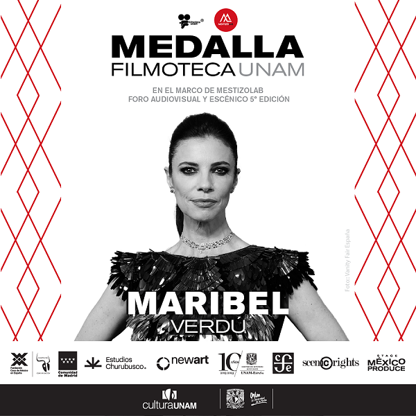 La Actriz Española Maribel Verdú Recibió en Madrid la Medalla Filmoteca UNAM. - AlternativaTlx
