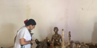 La secretaria de Cultura federal visita el Templo de Nuestra Señora de la Merced y la Parroquia de Santa Ana.