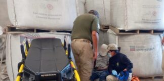 Protección Civil de Humantla Brinda Primeros Auxilios a Lesionados Por Montacargas. - AlternativaTlx
