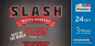 Slash Regresa a México con su Nuevo Tour Junto a Myles Kennedy y The Conspirators - AlternativaTlx