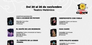 Arranca el 10.º Encuentro Internacional de Clown con Siete Países Invitados y con Artistas Nacionales. - AlternativaTlx