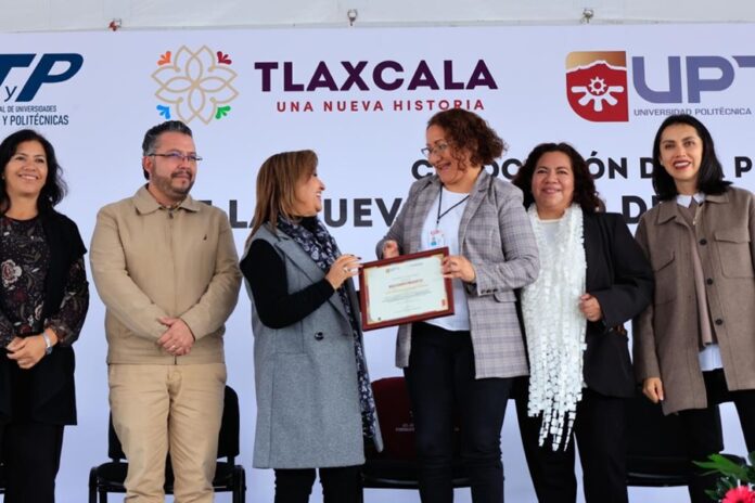 Encabezó Gobernadora Arranque de Obra en la Universidad Politécnica de Tlaxcala -AlternativaTlx