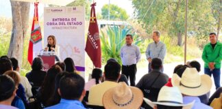 Entregó Gobernadora Obras Públicas en Cuaxomulco; Benefician a Mil 500 Habitantes - AlternativaTlx