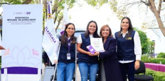 Entregó Gobernadora Reconocimientos a Brigadistas que Apoyaron a Damnificados por Huracán Otis - AlternativaTlx