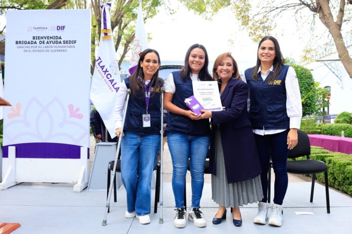 Entregó Gobernadora Reconocimientos a Brigadistas que Apoyaron a Damnificados por Huracán Otis - AlternativaTlx