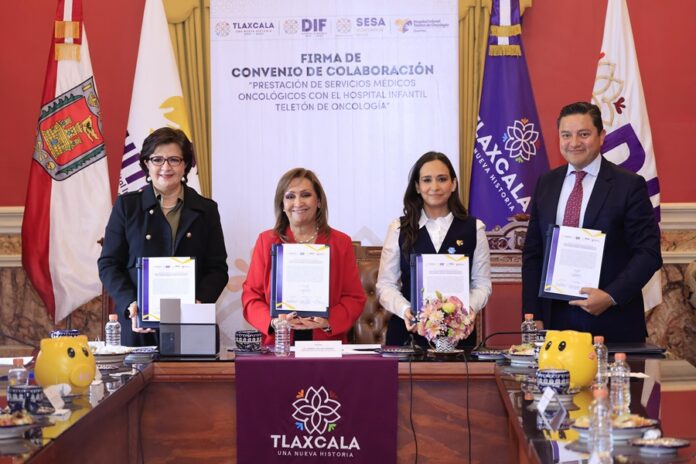 Firmó la Gobernadora un Convenio de Colaboración con el Hospital Infantil Teletón de Oncología de Querétaro - AlternativaTlx