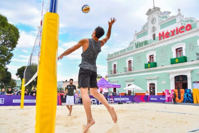 Liga de Voleibol de Playa de Huamantla se Juega en Instalaciones Profesionales por el Mundial - AlternativaTlx