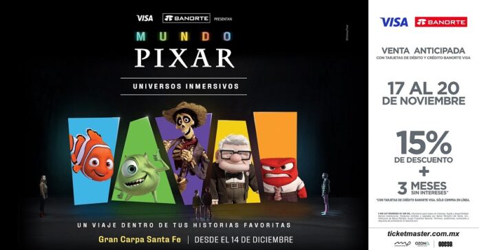 Mundo Pixar Llegará por Primera vez a México. - AlternativaTlx Mundo Pixar Llegará por Primera vez a México. - AlternativaTlx