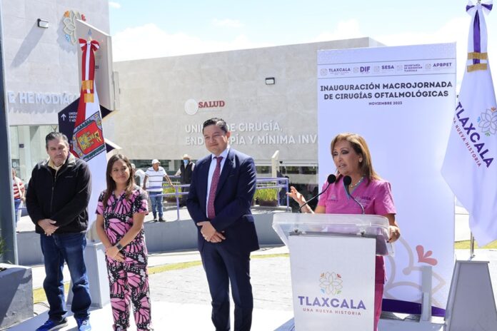 Pone en Marcha la Gobernadora la Macrojornada de Cirugías Oftalmológicas - AlternativaTlx